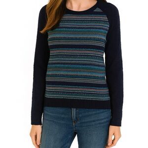 Vintage Talbots striped Sweater Medium